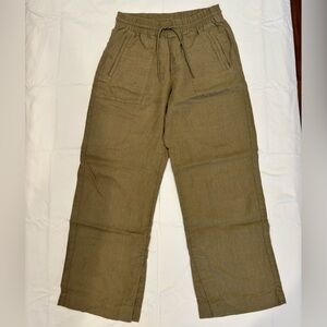 Athleta Women's Wide Leg Retreat Linen Pants